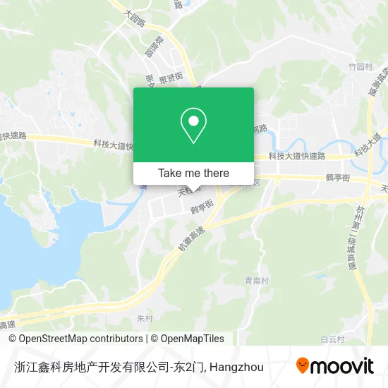 浙江鑫科房地产开发有限公司-东2门 map