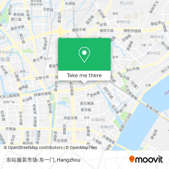 东站服装市场-东一门 map