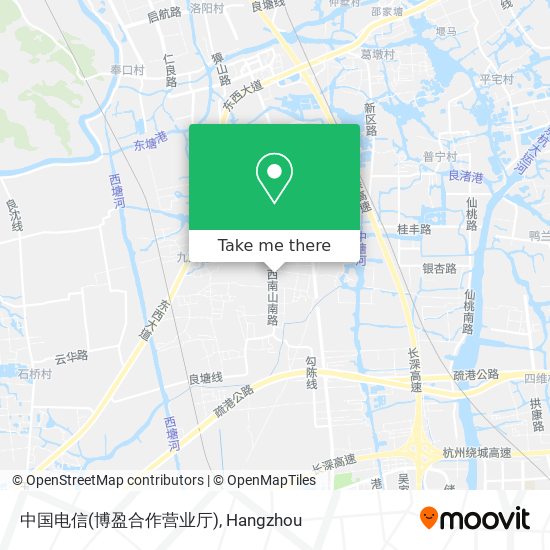 中国电信(博盈合作营业厅) map