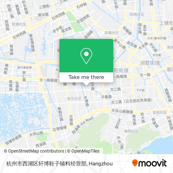 杭州市西湖区轩博鞋子辅料经营部 map