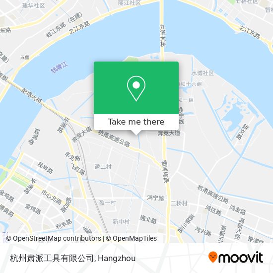 杭州肃派工具有限公司 map