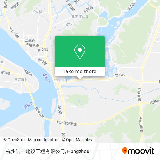 杭州陆一建设工程有限公司 map