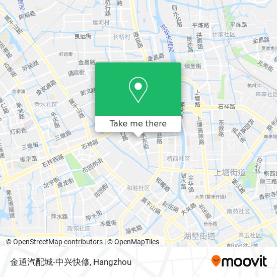 金通汽配城-中兴快修 map