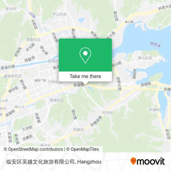 临安区吴越文化旅游有限公司 map