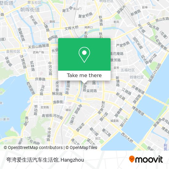 弯湾爱生活汽车生活馆 map