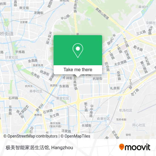 极美智能家居生活馆 map