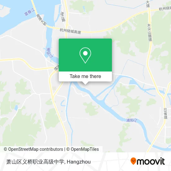 萧山区义桥职业高级中学 map
