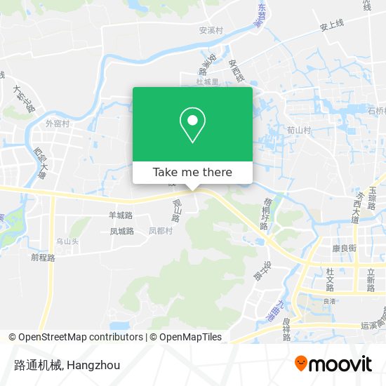 路通机械 map