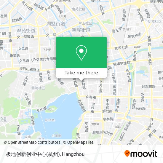 极地创新创业中心(杭州) map