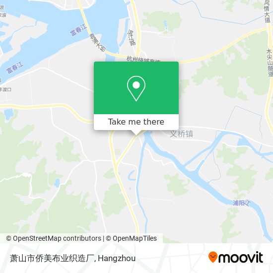 萧山市侨美布业织造厂 map