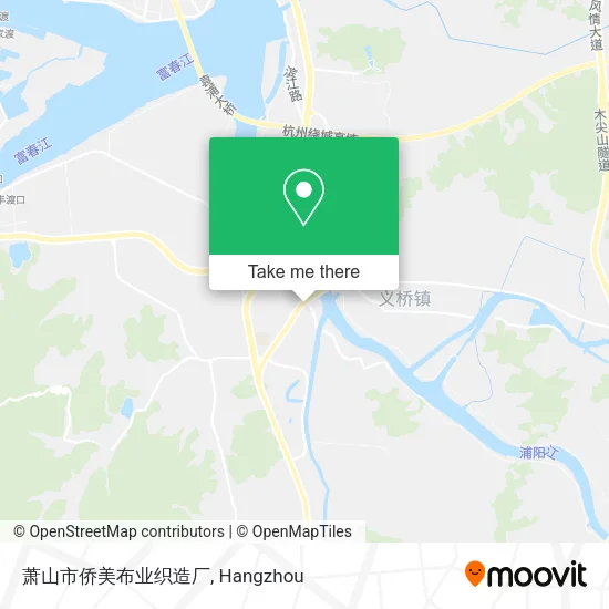 萧山市侨美布业织造厂 map