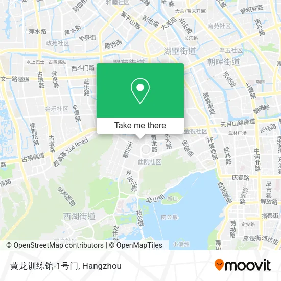 黄龙训练馆-1号门 map