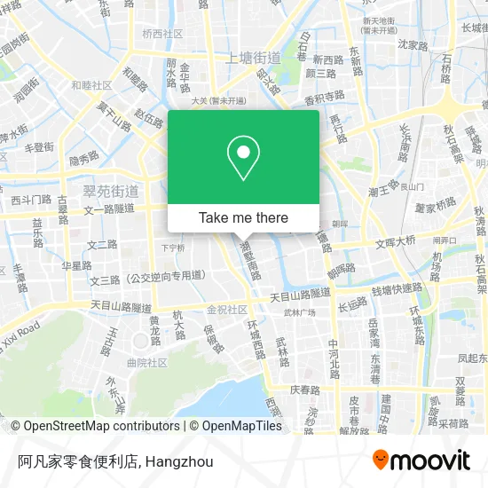 阿凡家零食便利店 map