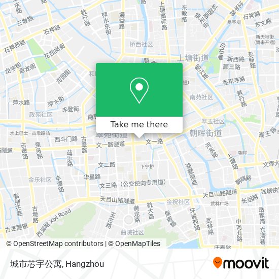 城市芯宇公寓 map