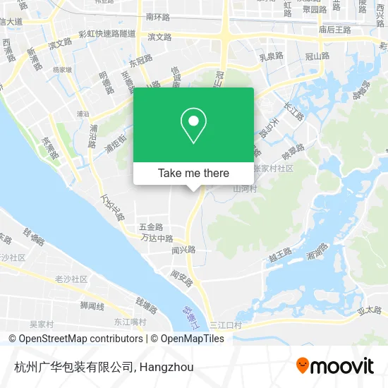 杭州广华包装有限公司 map