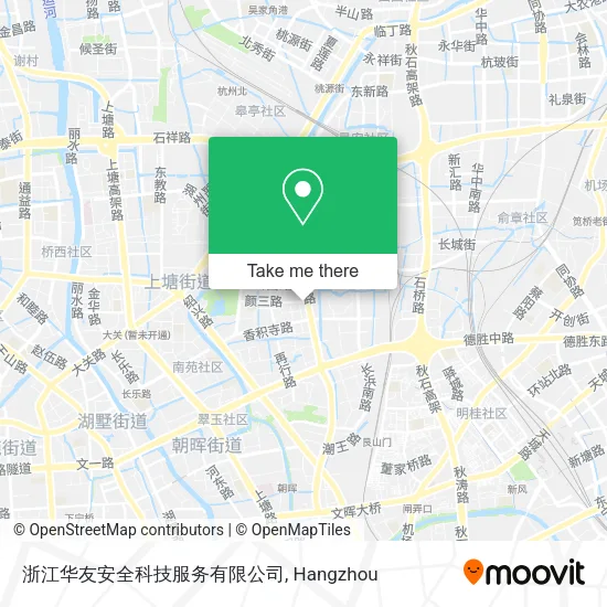 浙江华友安全科技服务有限公司 map