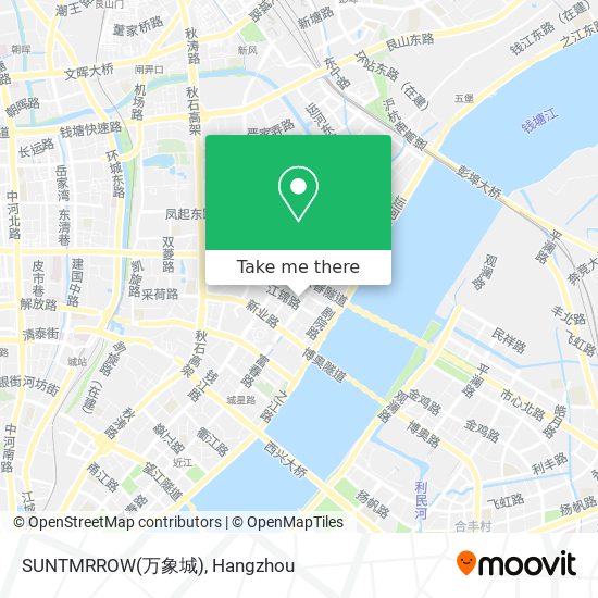 SUNTMRROW(万象城) map