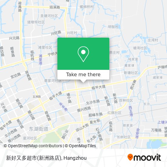 新好又多超市(新洲路店) map