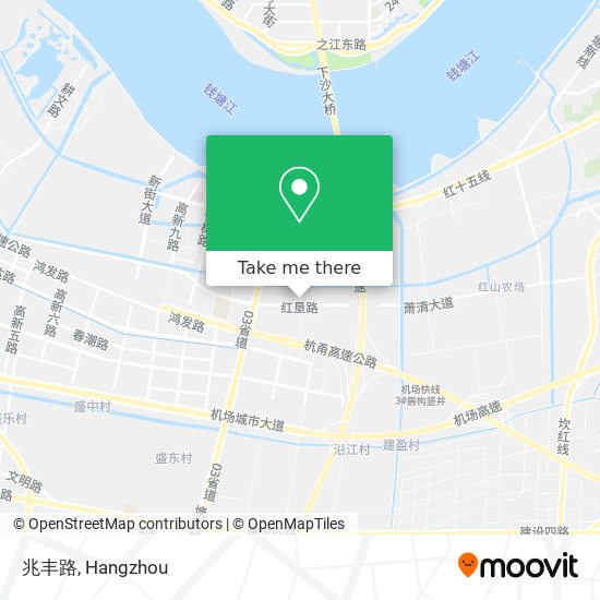 兆丰路 map