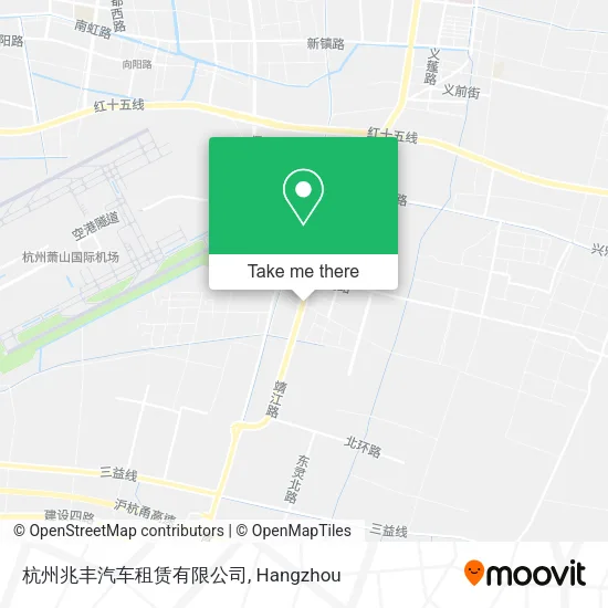 杭州兆丰汽车租赁有限公司 map