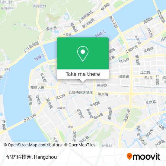 华杭科技园 map