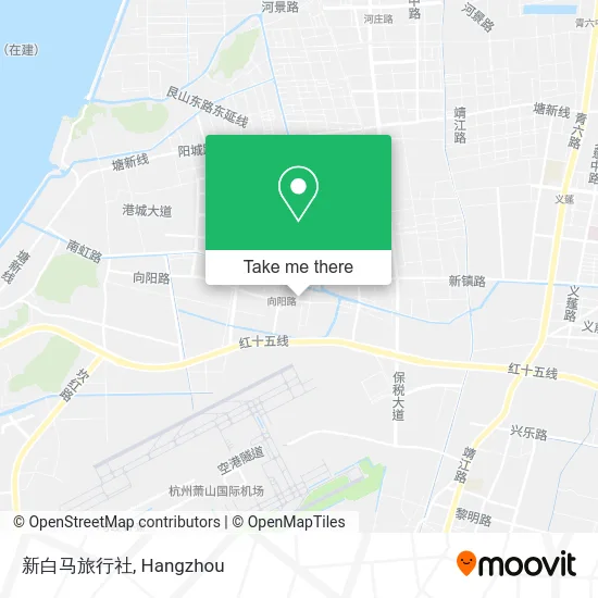 新白马旅行社 map