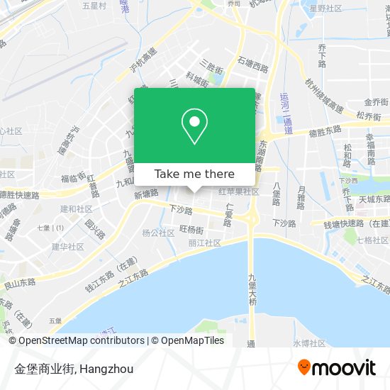 金堡商业街 map