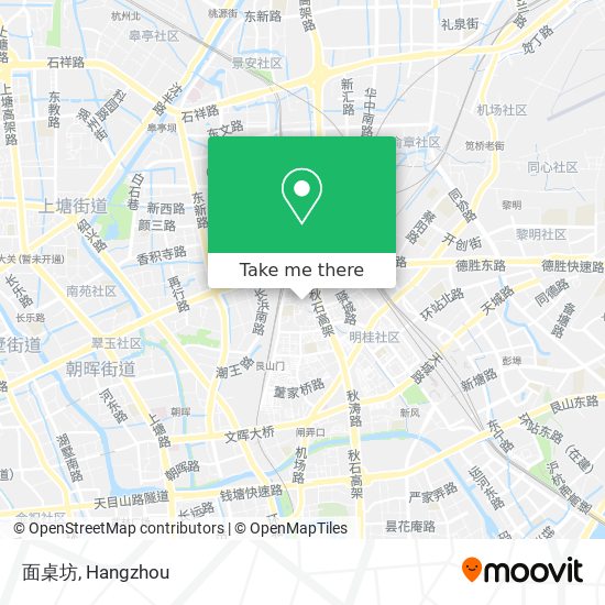 面桌坊 map