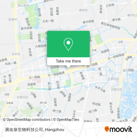 廣佑泉生物科技公司 map