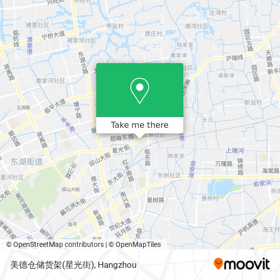 美德仓储货架(星光街) map