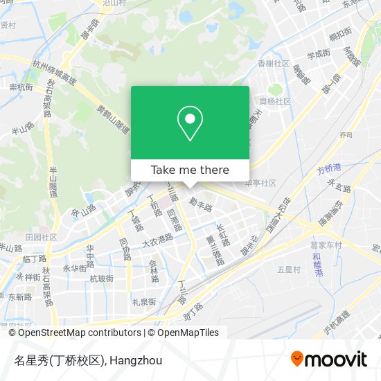 名星秀(丁桥校区) map