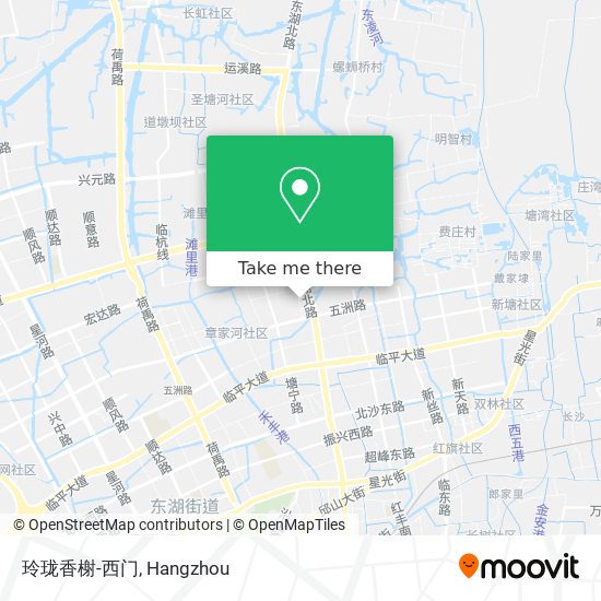 玲珑香榭-西门 map