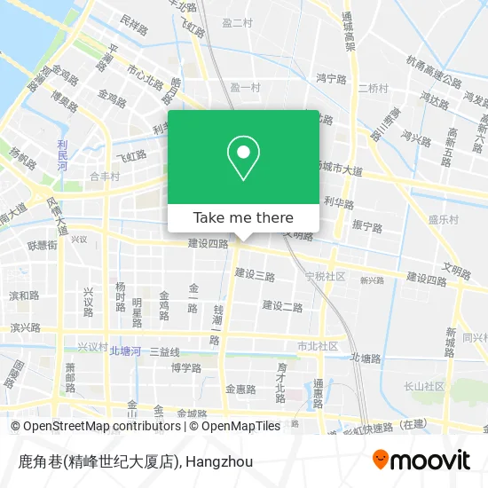 鹿角巷(精峰世纪大厦店) map