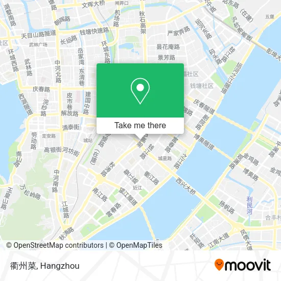 衢州菜 map