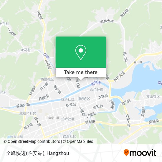 全峰快递(临安站) map