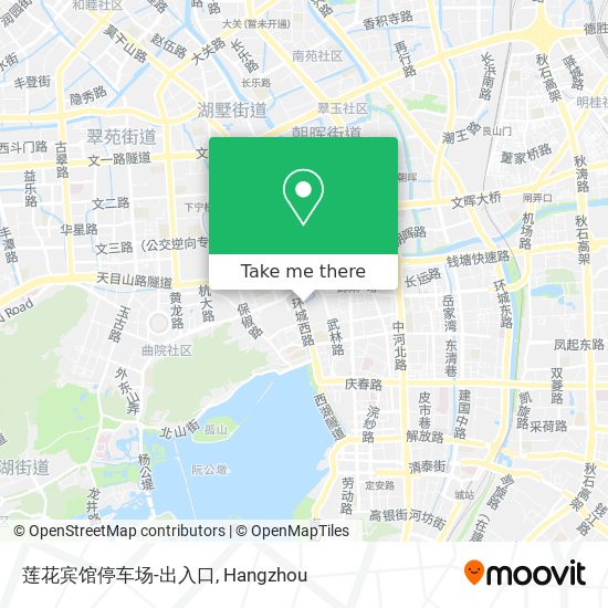 莲花宾馆停车场-出入口 map