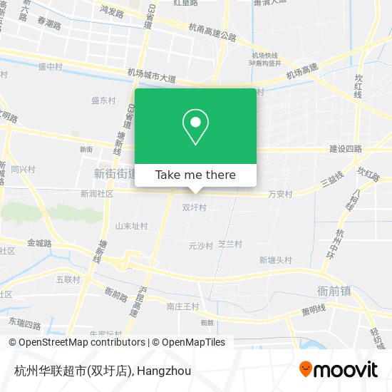杭州华联超市(双圩店) map