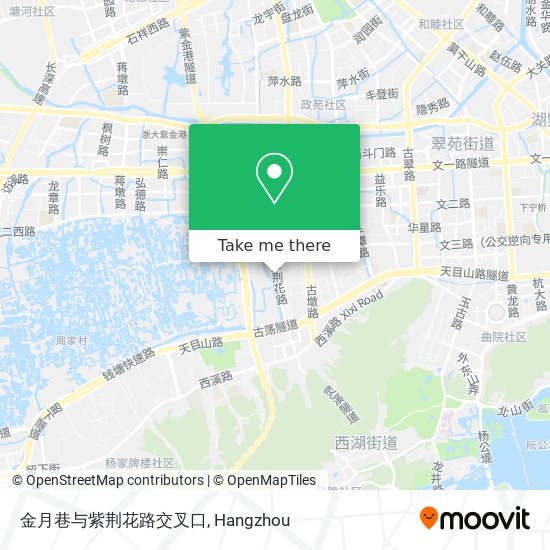 金月巷与紫荆花路交叉口 map
