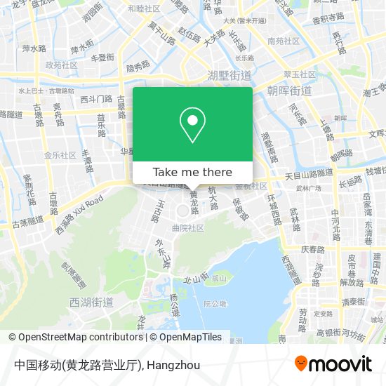 中国移动(黄龙路营业厅) map