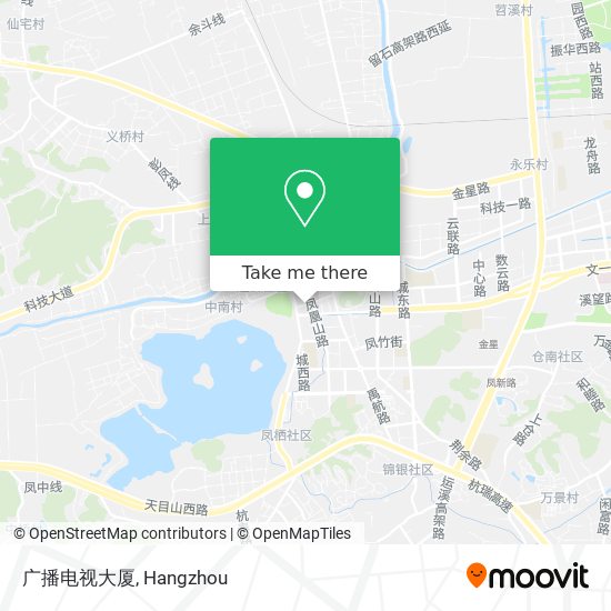 广播电视大厦 map