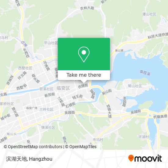 滨湖天地 map