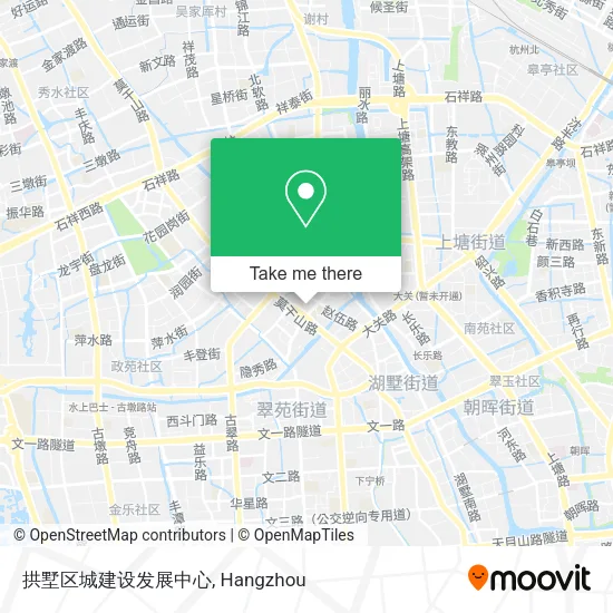 拱墅区城建设发展中心 map
