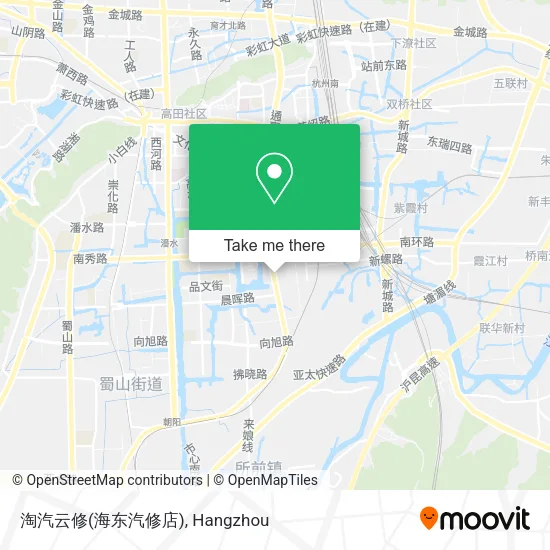 淘汽云修(海东汽修店) map