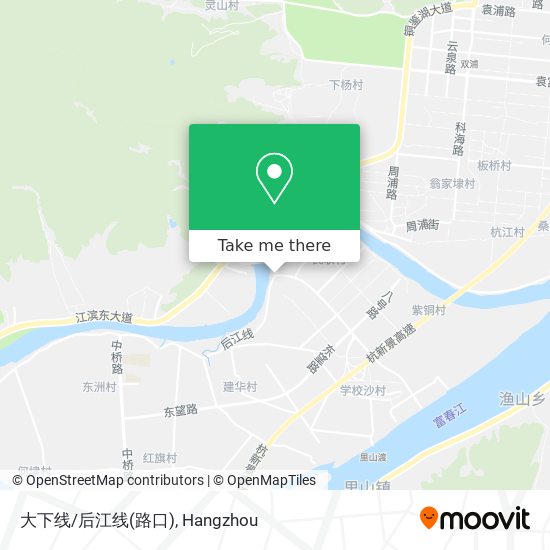 大下线/后江线(路口) map