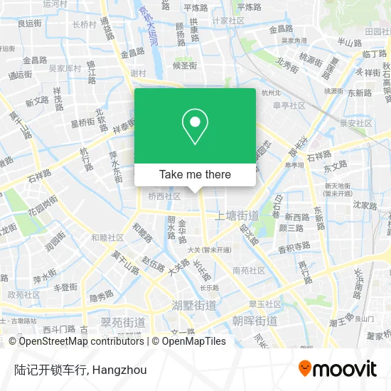 陆记开锁车行 map