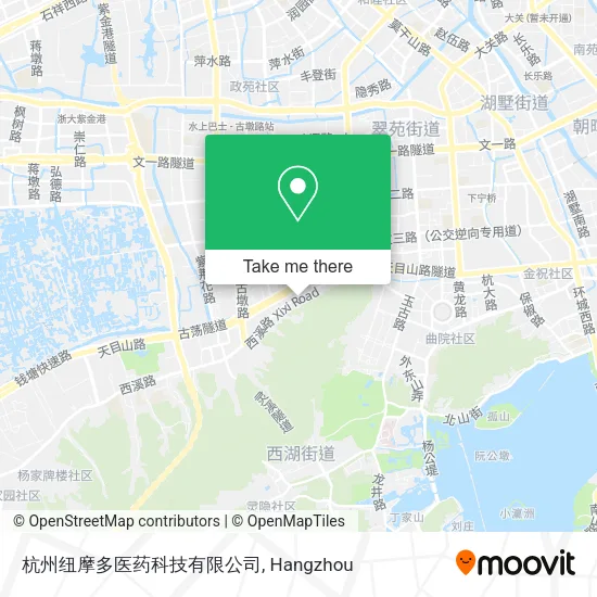 杭州纽摩多医药科技有限公司 map