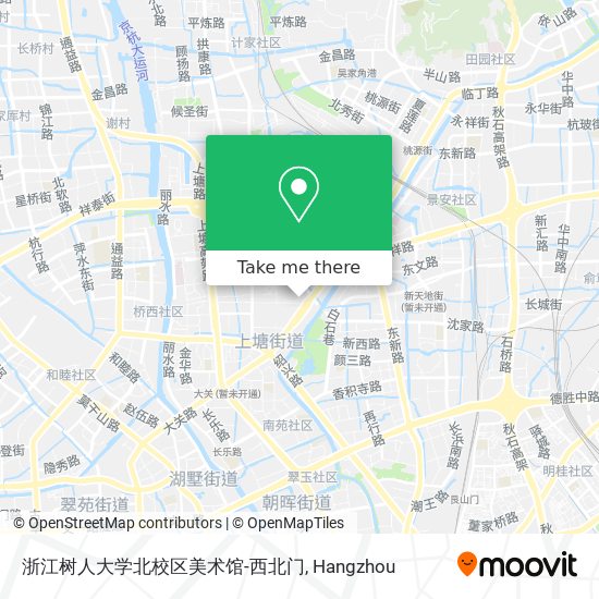 浙江树人大学北校区美术馆-西北门 map
