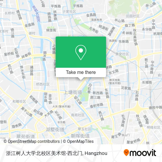 浙江树人大学北校区美术馆-西北门 map