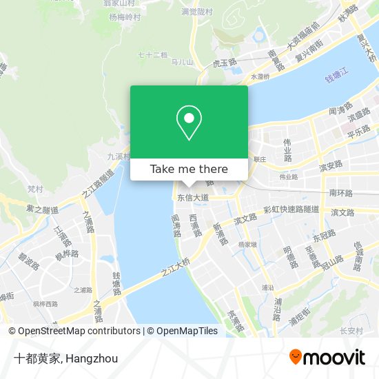 十都黄家 map