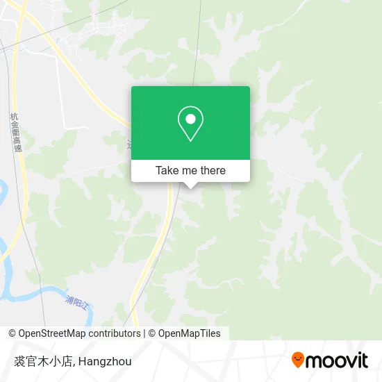裘官木小店 map